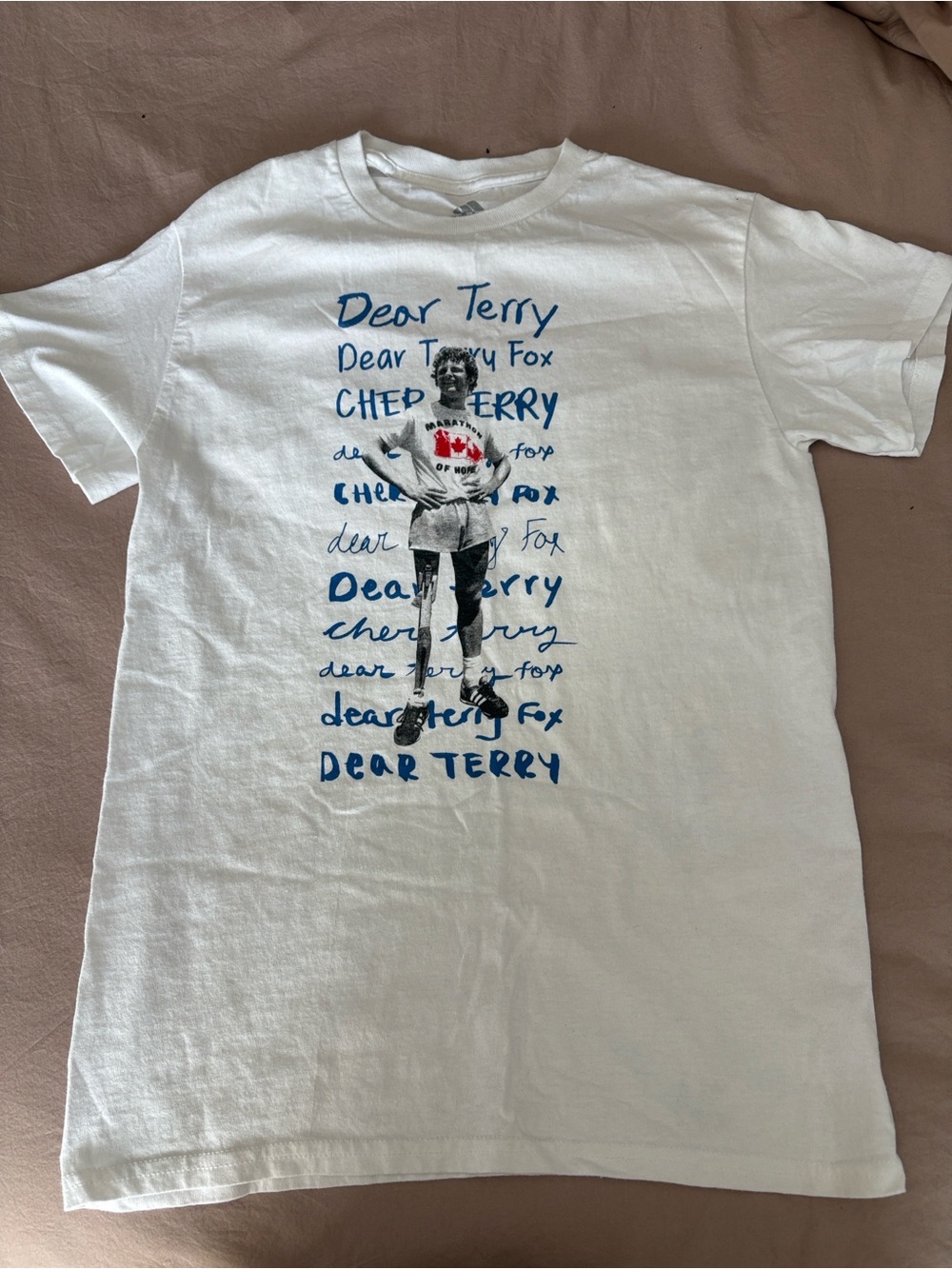 Terry Fox Limited Edition White Tee